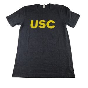 Bella + Canvas USC Shirt Mens Small Challenge Charity Gray University College